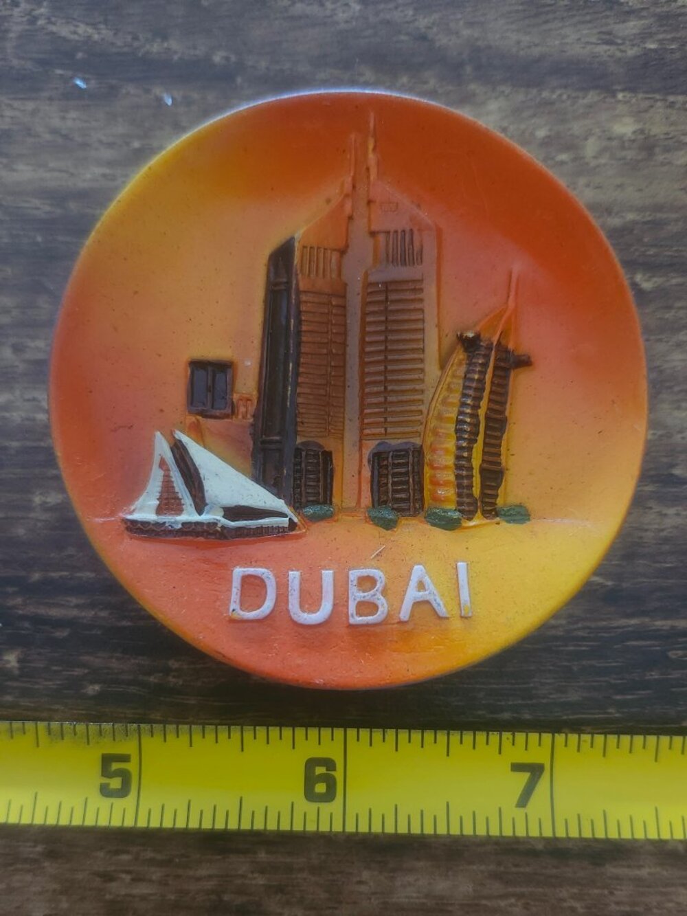 Dubai Tourist Souvenir Fridge Magnet